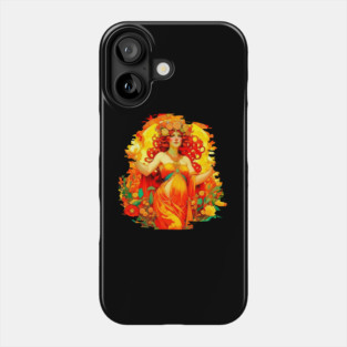 Art Nouveau Beltane Celtic Spring Phone Case