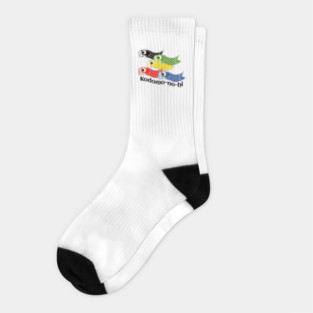 Kodomo-no-hi Carp Streamers Socks