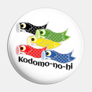 Kodomo-no-hi Carp Streamers Pin