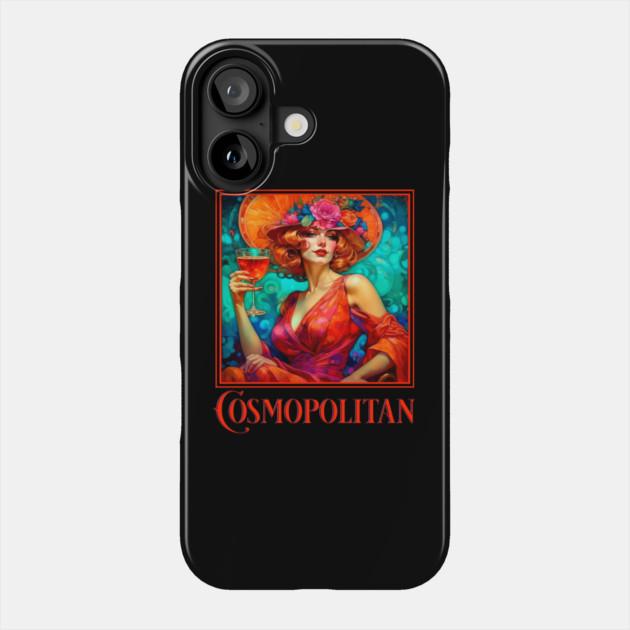 Art Nouveau Cosmopolitan Phone Case by HolidayBug