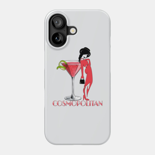 Cosmopolitan Cocktail Phone Case by HolidayBug