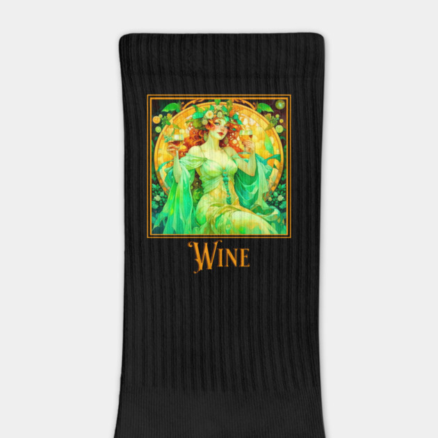 Art Nouveau Wine by HolidayBug