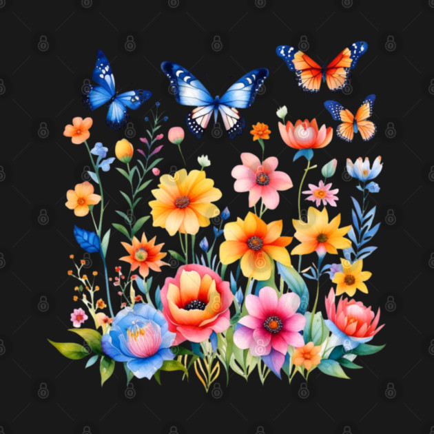 Spring May Flowers by HolidayBug