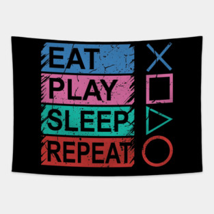 Gamer Life Cycle Tapestry