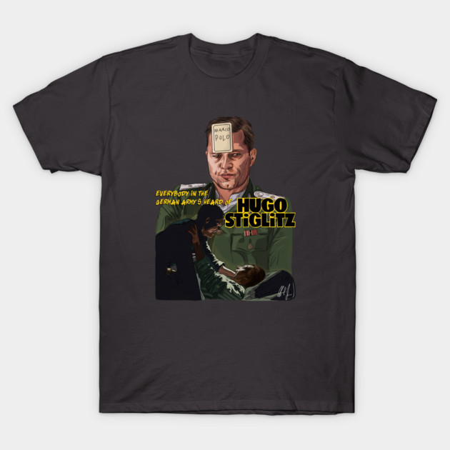 Inglourious Basterds: Hugo Stiglitz T-Shirt by 51Deesigns