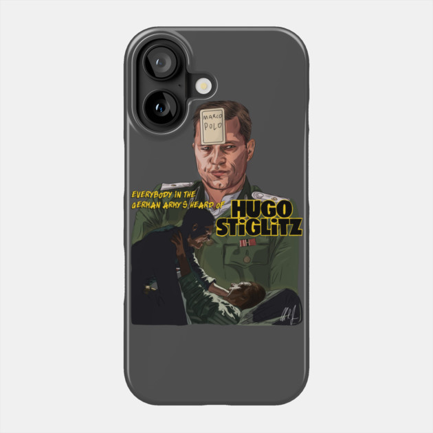 Inglourious Basterds: Hugo Stiglitz Phone Case by 51Deesigns
