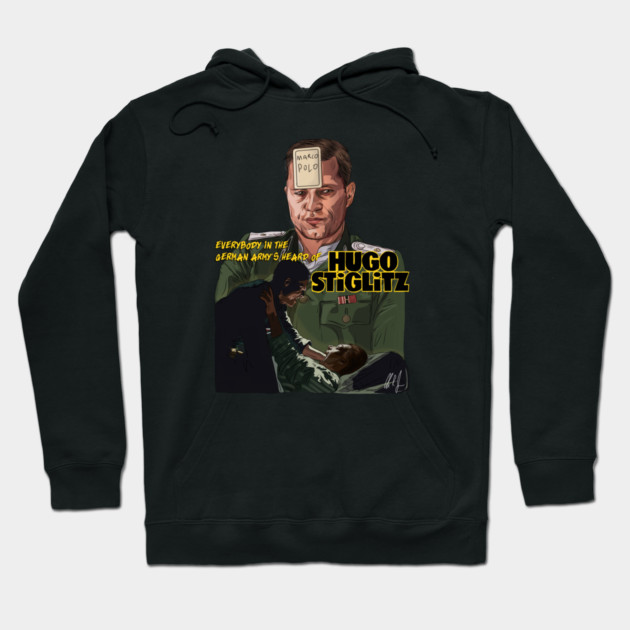Inglourious Basterds: Hugo Stiglitz Hoodie by 51Deesigns