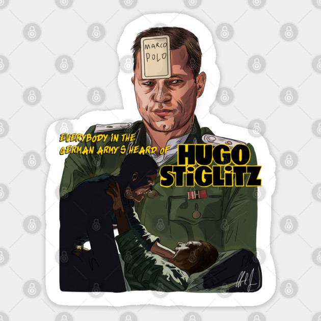 Inglourious Basterds: Hugo Stiglitz Sticker by 51Deesigns