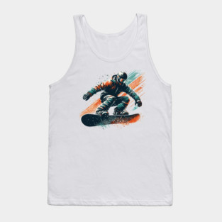 Snowboarding Tank Top