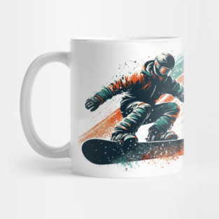 Snowboarding Mug