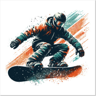 Snowboarding Posters and Art