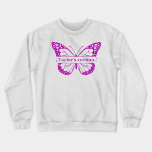 taylors version butterfly Crewneck Sweatshirt