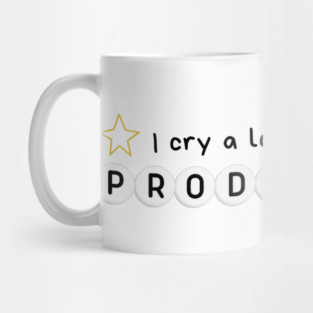 I cry a lot but I am so productive Mug