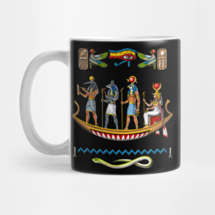 Ancient Egyptian Mythology Gods Mug