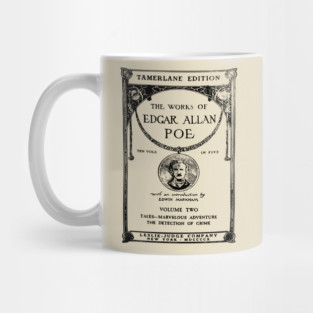 poe book cover Mug