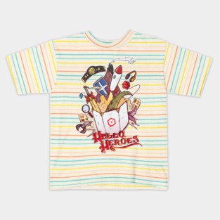 Hello Heroes! Kids T-Shirt