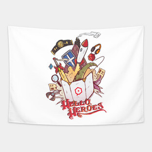 Hello Heroes! Tapestry