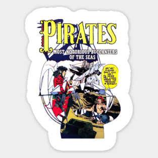 Pirates - Buccaneers of the Sea Sticker