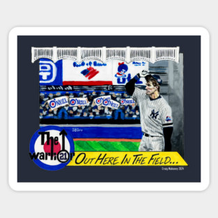 Out Here In The Field Sticker