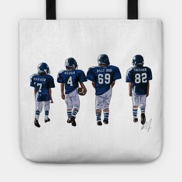 Varsity Blues: West Canaan Pee Wee Tote by 51Deesigns