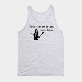 Inigo Montoya Burger Tank Top