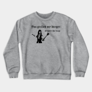 Inigo Montoya Burger Crewneck Sweatshirt
