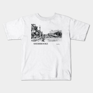 Sherbrooke Quebec Kids T-Shirt