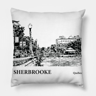 Sherbrooke Quebec Pillow