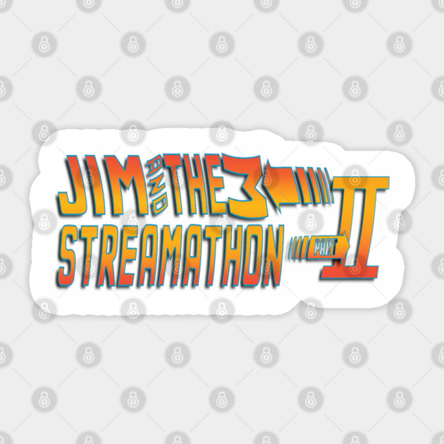 Jim and Them Streamathon II Sticker by Jim and Them