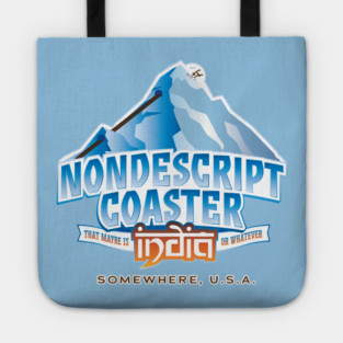 Nondescript Coaster Maybe India or Whatever Tote
