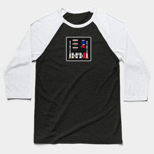 Vader Control Panel Baseball T-Shirt