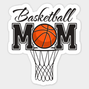 Basketball Mom Sticker