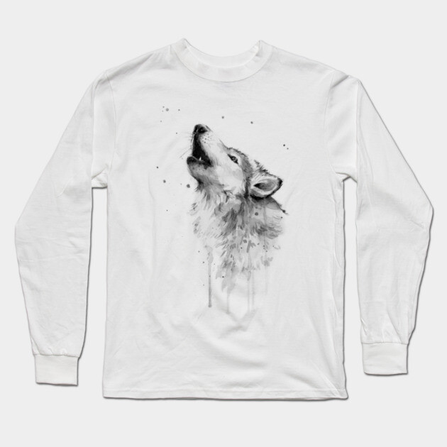 WOLF Long Sleeve T-Shirt by LEMEX