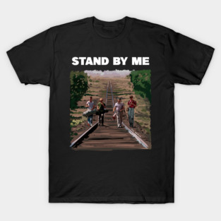 Vintage Stand By Me T-Shirt - 100% Baumwolle Unisex T-Shirt