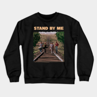 Stand by Me Illustration by burrotees / Axel Rosito Crewneck Sweatshirt