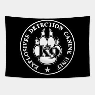 K9 Explosives Detection Canine Unit Tapestry
