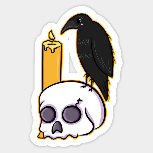 NEVERMORE Sticker by roxiqt