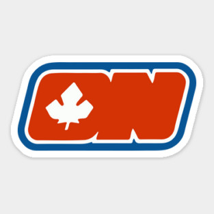 Retro Hockey - Ottawa Nationals Hockey Team - WHA Seventies Sticker