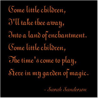 Hocus Pocus Come Little Children Posters and Art