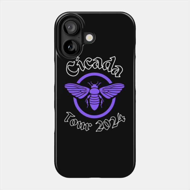 Cicada Tour 2024 Phone Case by MakerMind8.2