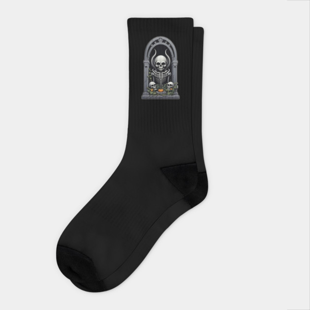 Gravestone Design 1 Socks by Grave Digs