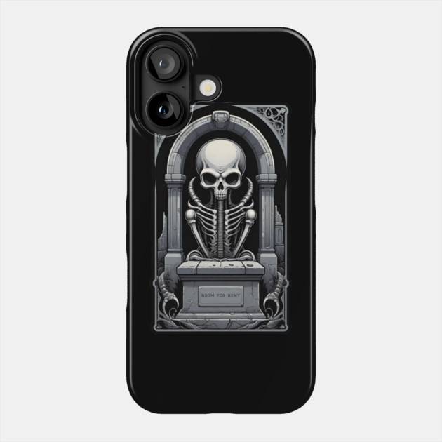 Gravestone Design 3 Phone Case by Grave Digs