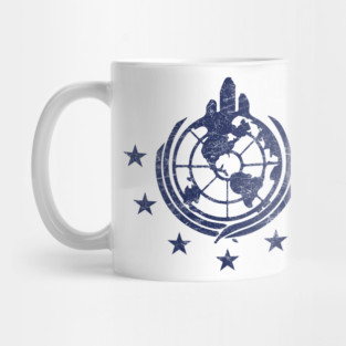 Super Earth from Helldivers 2 logo Mug