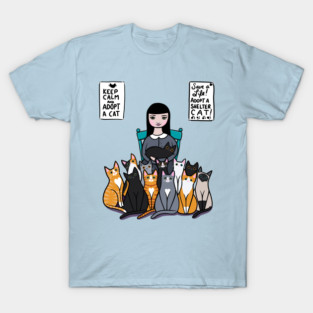 Adopt A Shelter Cat T-Shirt