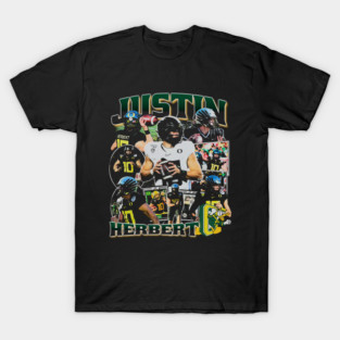 Justin Herbert College Vintage Bootleg T-Shirt