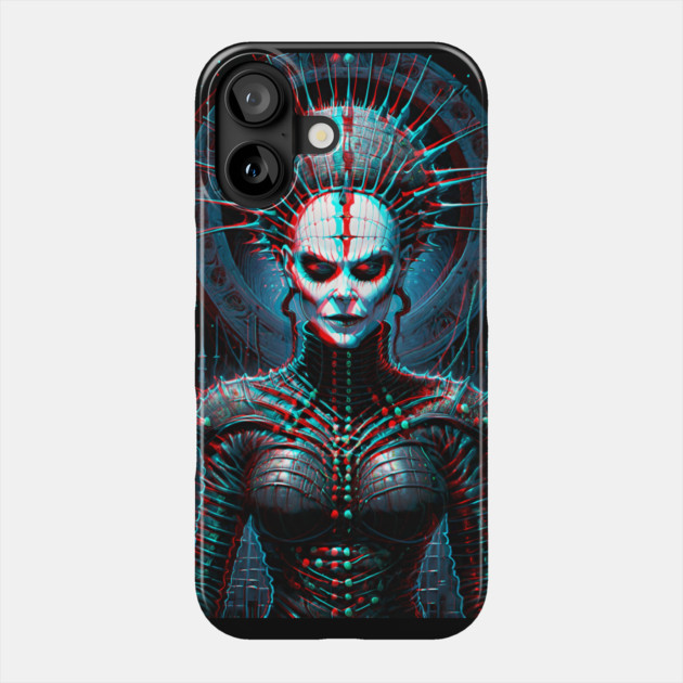 3D Pinhead Hell Priestess Phone Case by Grave Digs