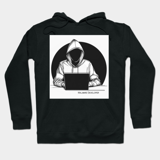 Malware Developer Hoodie by Hack The Planet