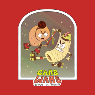 Salt City Roller Derby CarbWars T-Shirt