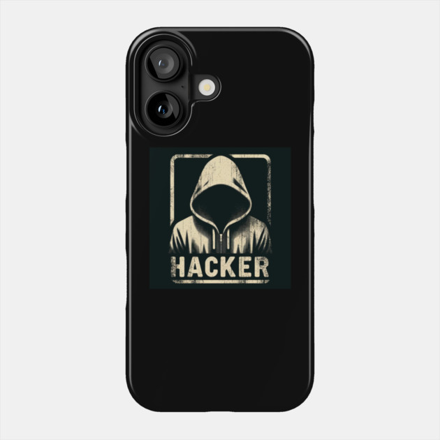 Hacker Phone Case by Hack The Planet