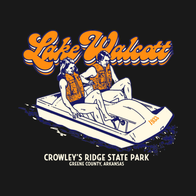 Lake Walcott Paddle Boat by rt-shirts